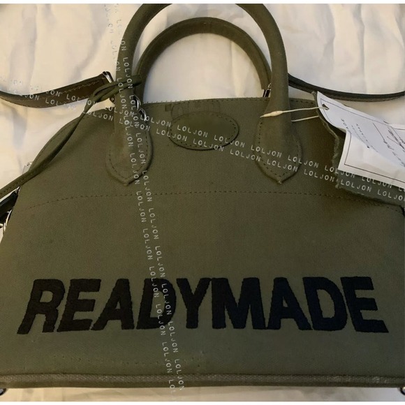 Readymade Daily Bag Mini Hermes Bolide RARE UPCYCLE LUXE - Picture 9 of 10